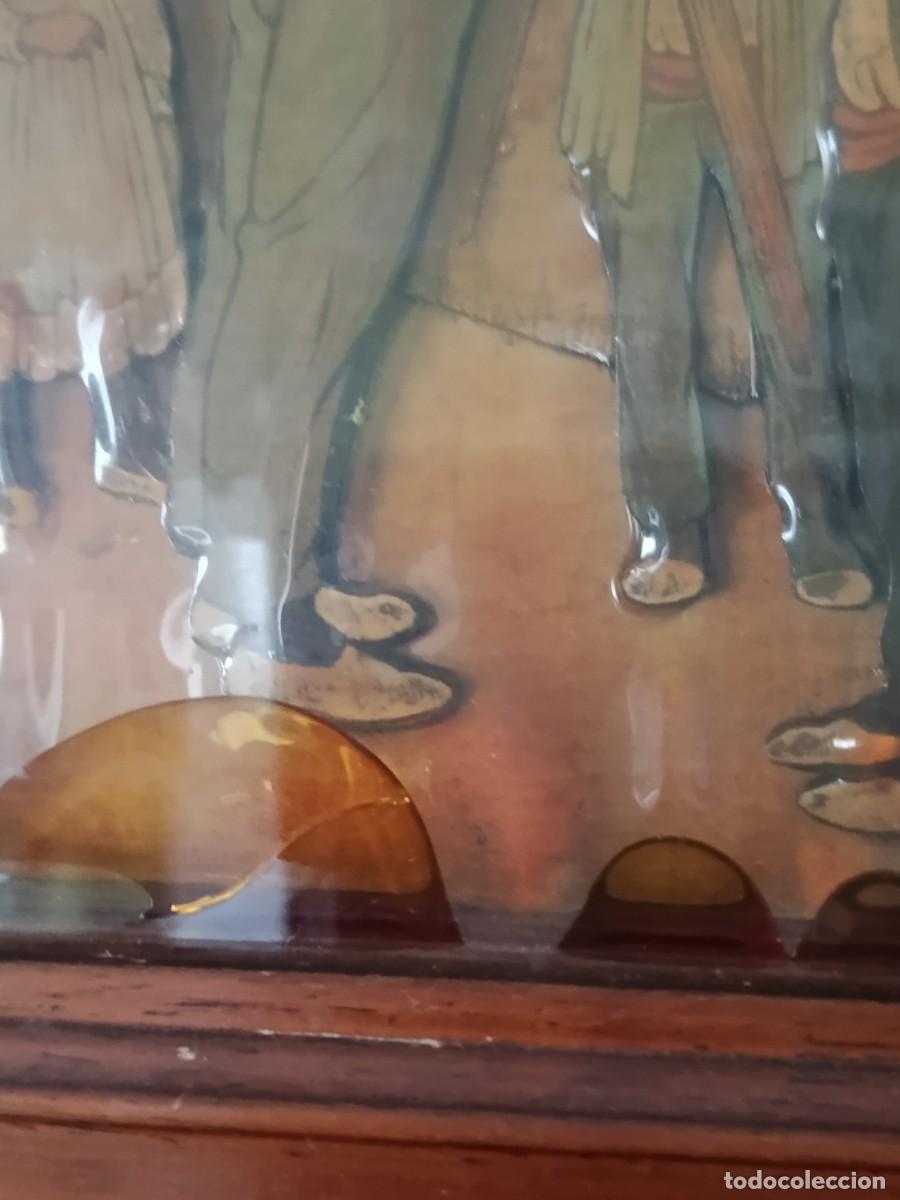 Antig&uuml;edades: CUADRO DE JOSE ARRUE. TRIDIMENSIONAL - Foto 5