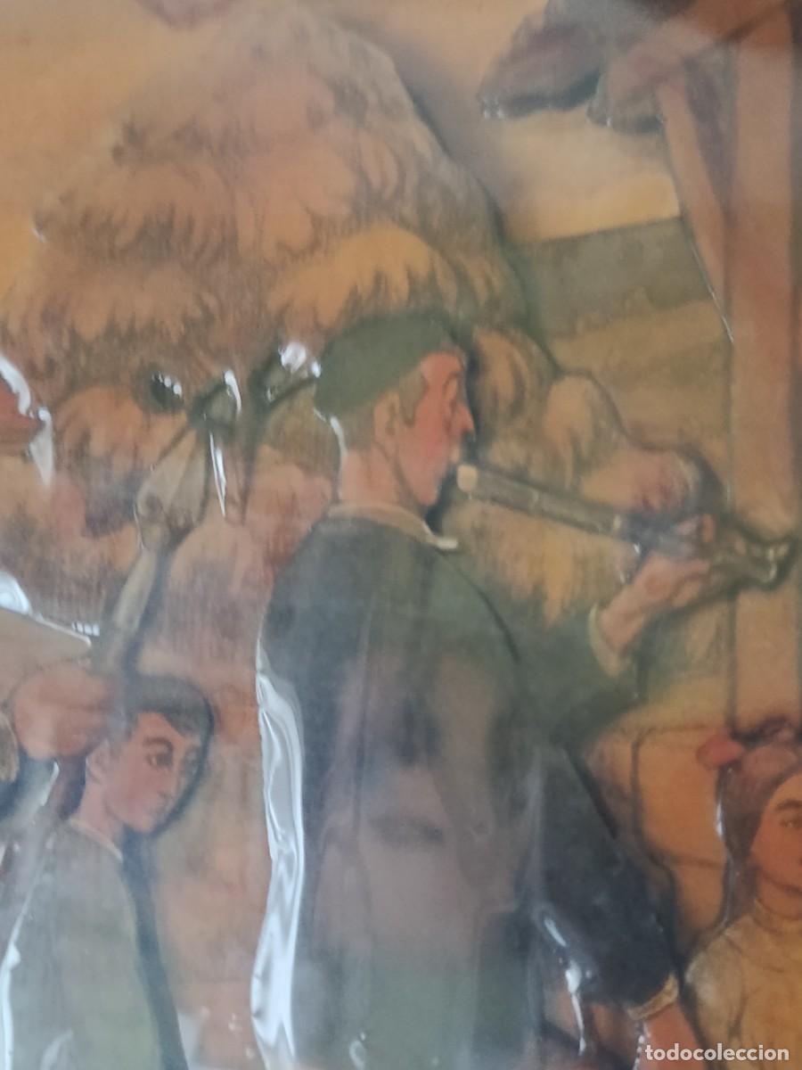 Antig&uuml;edades: CUADRO DE JOSE ARRUE. TRIDIMENSIONAL - Foto 6