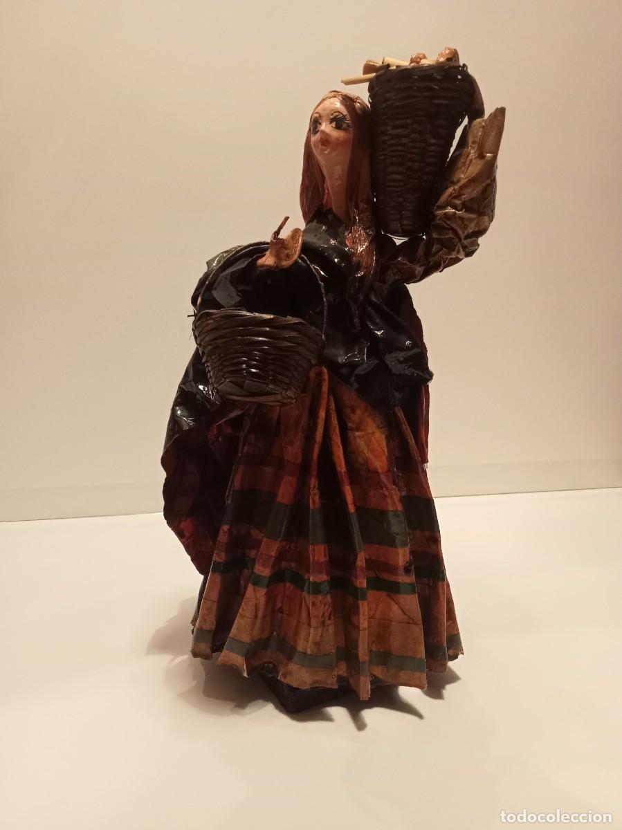 Antig&uuml;edades: FIGURA de PAPEL MACH&Eacute; - antigua - Foto 2