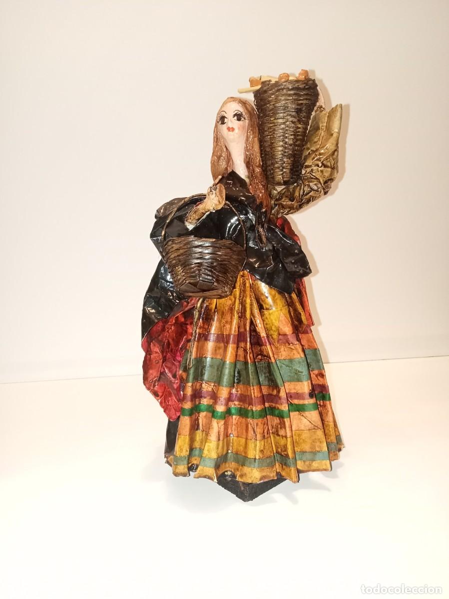 Antig&uuml;edades: FIGURA de PAPEL MACH&Eacute; - antigua - Foto 1