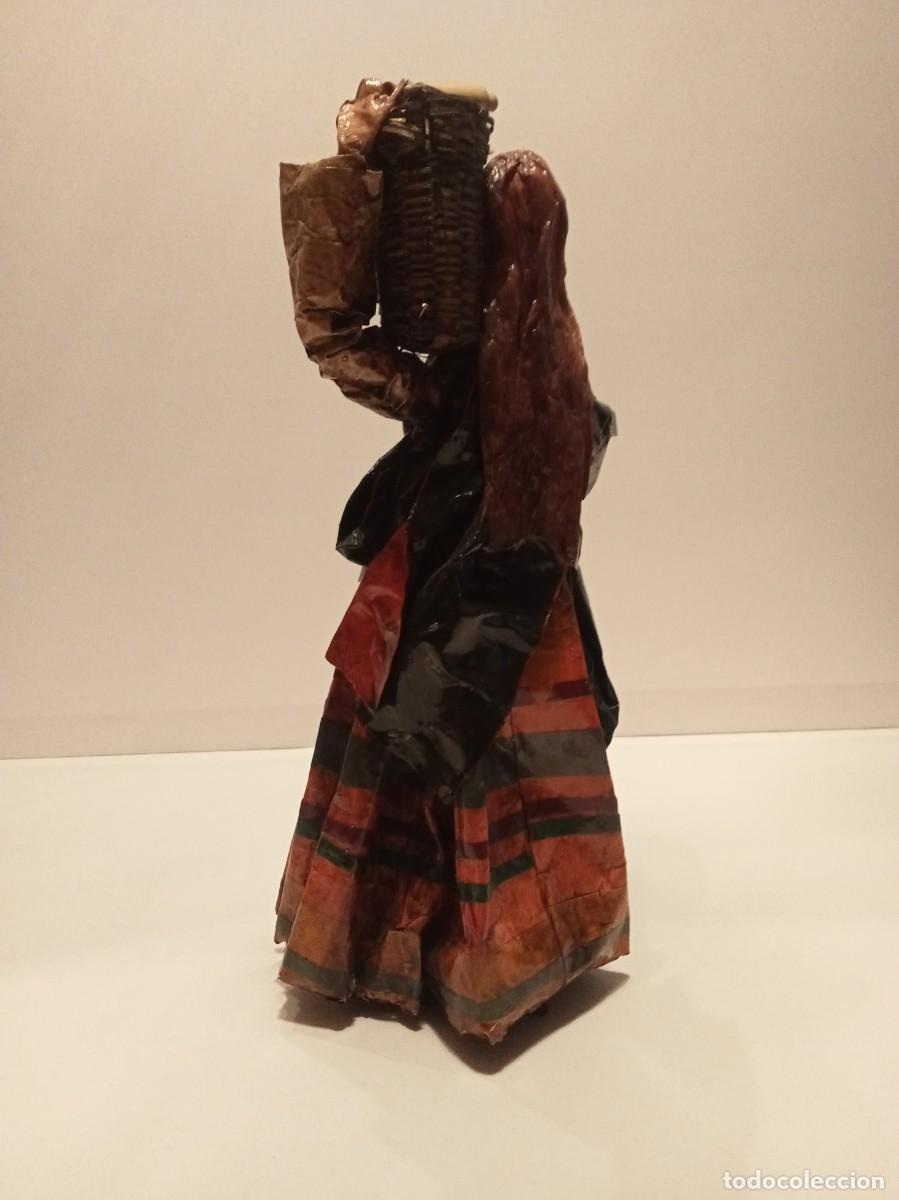 Antig&uuml;edades: FIGURA de PAPEL MACH&Eacute; - antigua - Foto 5