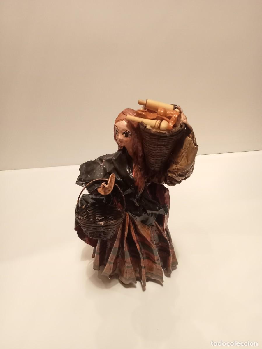 Antig&uuml;edades: FIGURA de PAPEL MACH&Eacute; - antigua - Foto 3