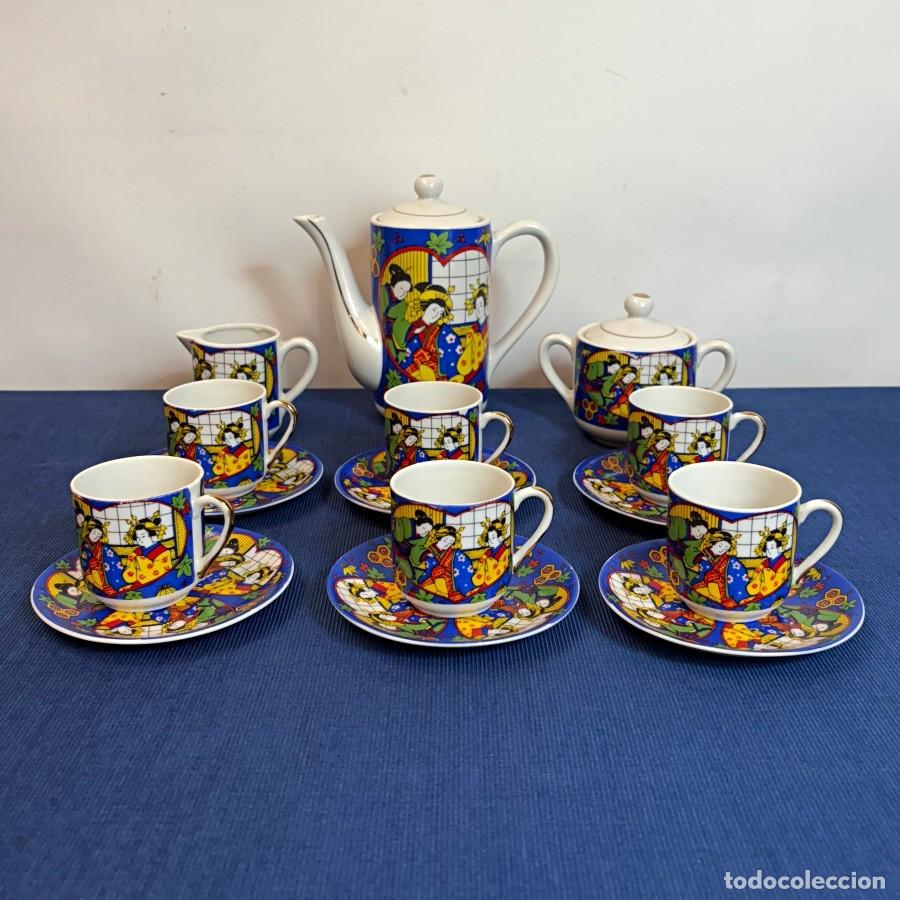 Antig&uuml;edades: Servicio de Caf&eacute; Chino - Foto 2