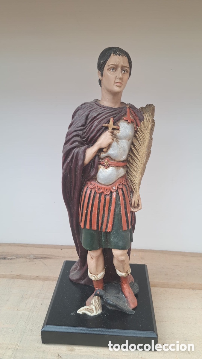 Antig&uuml;edades: Figura de San Expedito - Foto 1