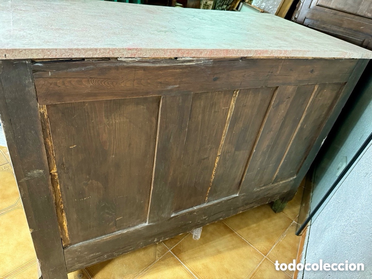 Antig&uuml;edades: Antigua c&oacute;moda escritorio s.XIX - Foto 18