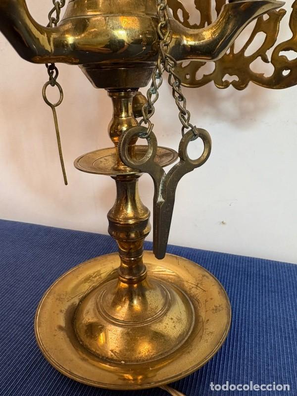 Antig&uuml;edades: Vel&oacute;n de Bronce Espa&ntilde;ol - Foto 2