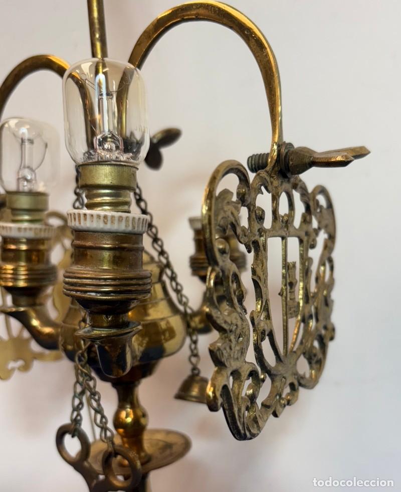 Antig&uuml;edades: Vel&oacute;n de Bronce Espa&ntilde;ol - Foto 6