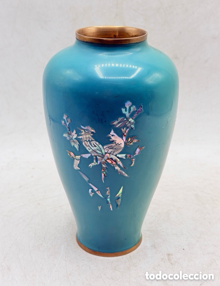 Antig&uuml;edades: Antiguo jarr&oacute;n cloisonn&eacute; japon&eacute;s - Foto 3