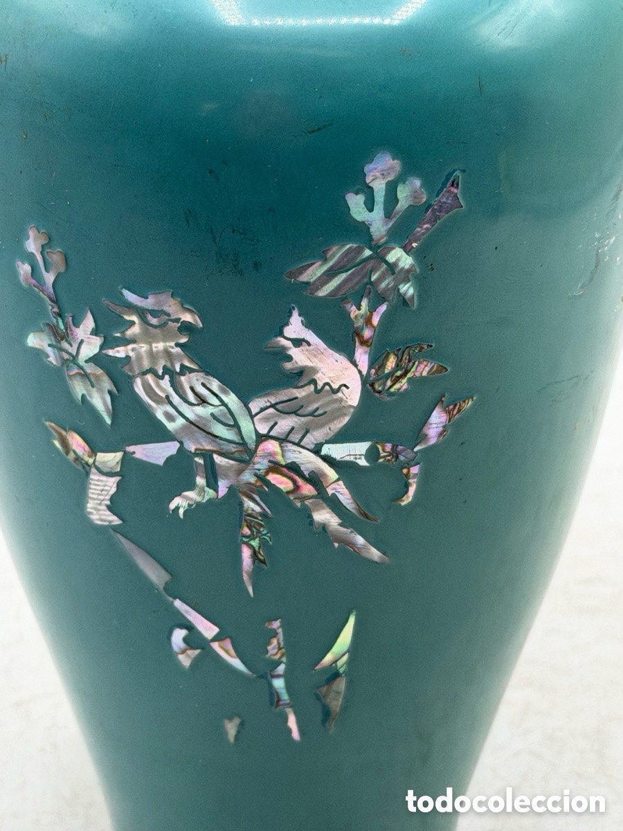 Antig&uuml;edades: Antiguo jarr&oacute;n cloisonn&eacute; japon&eacute;s - Foto 5