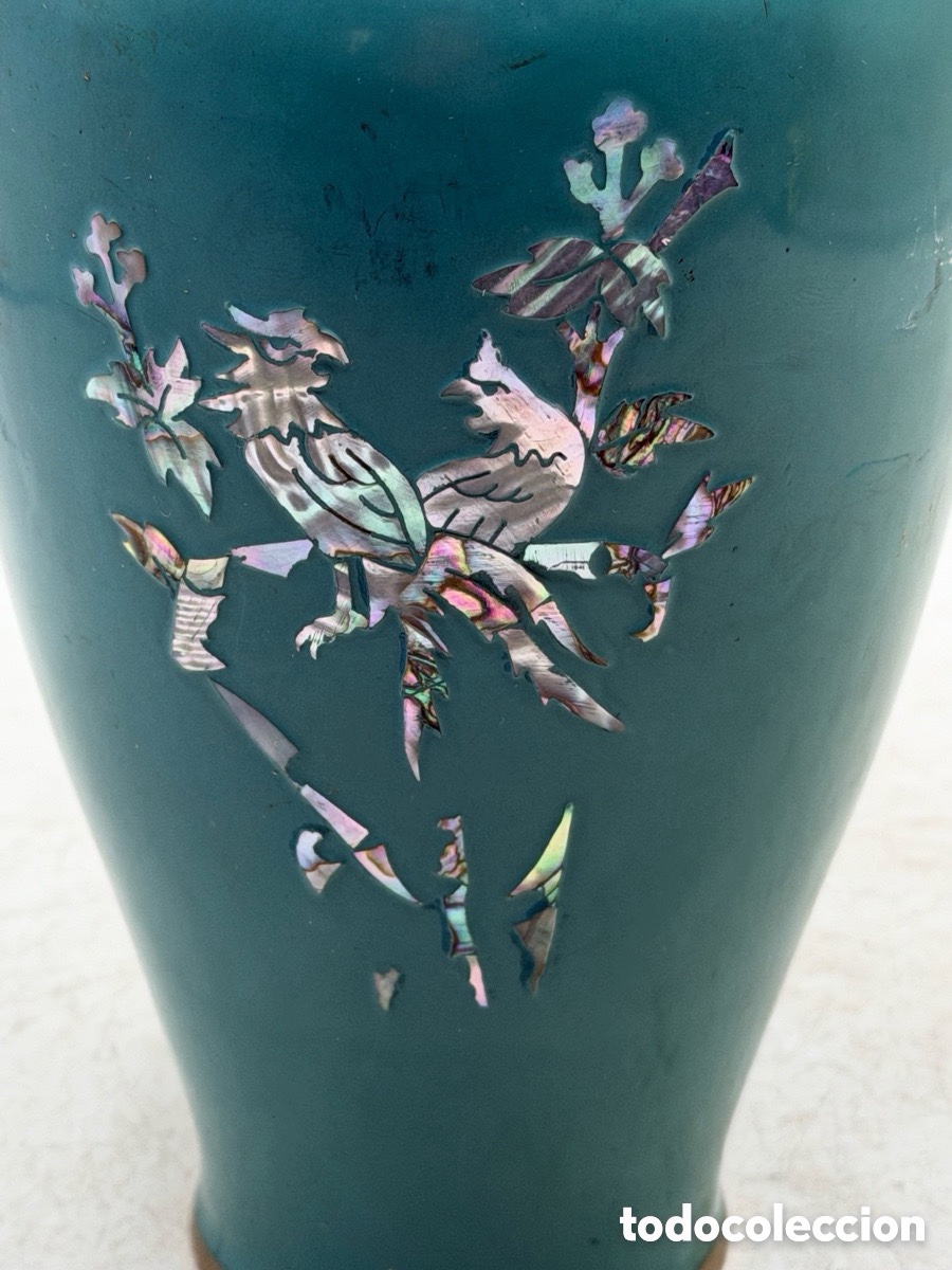 Antig&uuml;edades: Antiguo jarr&oacute;n cloisonn&eacute; japon&eacute;s - Foto 6