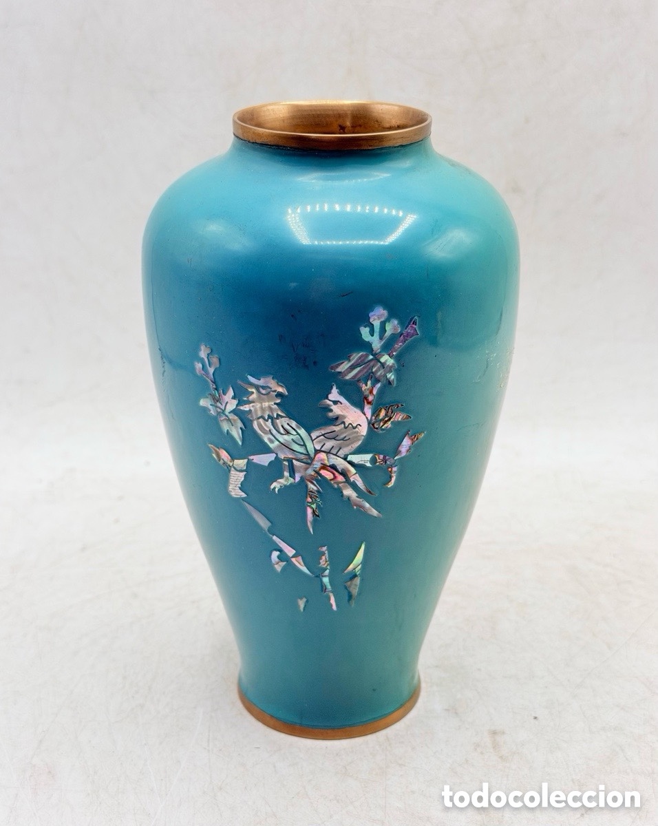 Antig&uuml;edades: Antiguo jarr&oacute;n cloisonn&eacute; japon&eacute;s - Foto 7