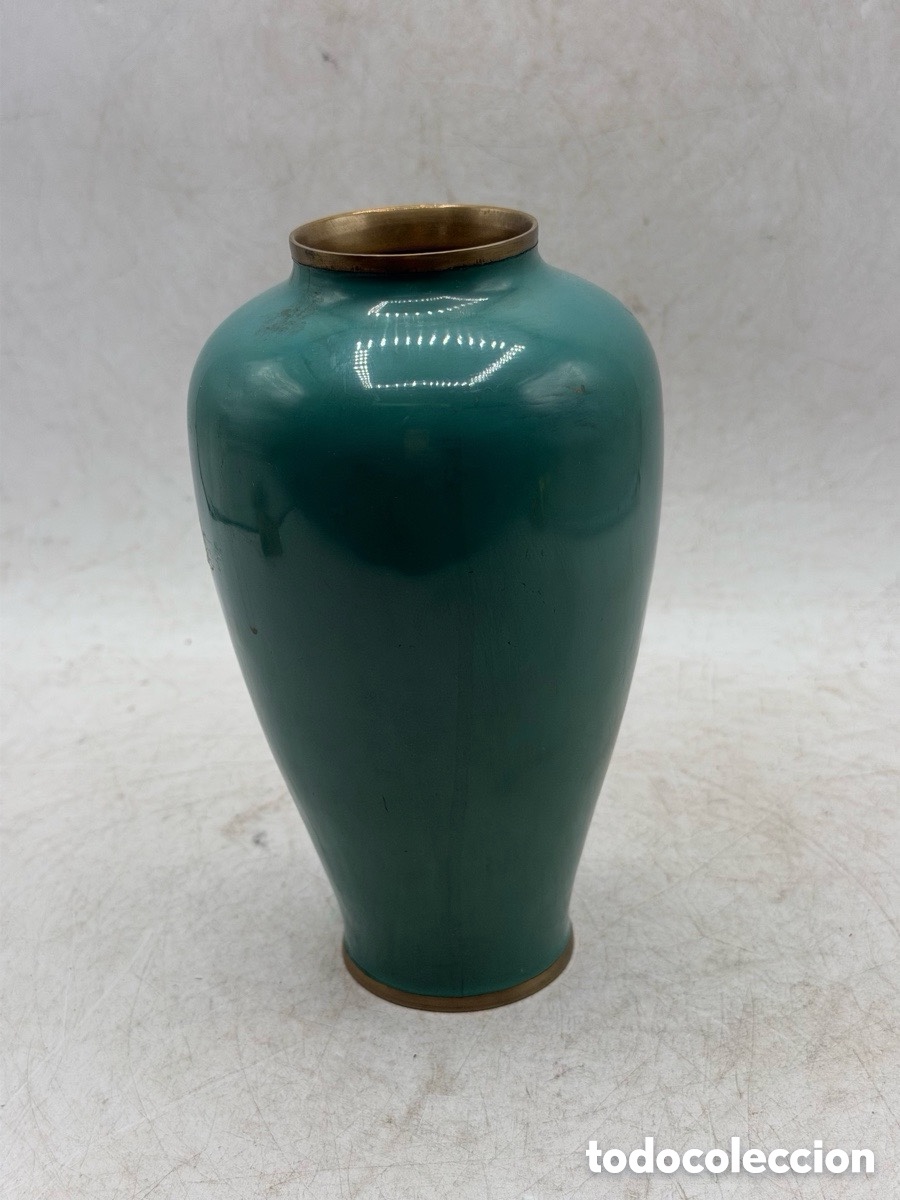 Antig&uuml;edades: Antiguo jarr&oacute;n cloisonn&eacute; japon&eacute;s - Foto 8
