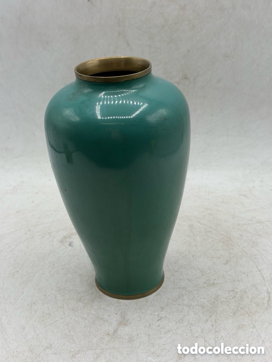 Antig&uuml;edades: Antiguo jarr&oacute;n cloisonn&eacute; japon&eacute;s - Foto 9