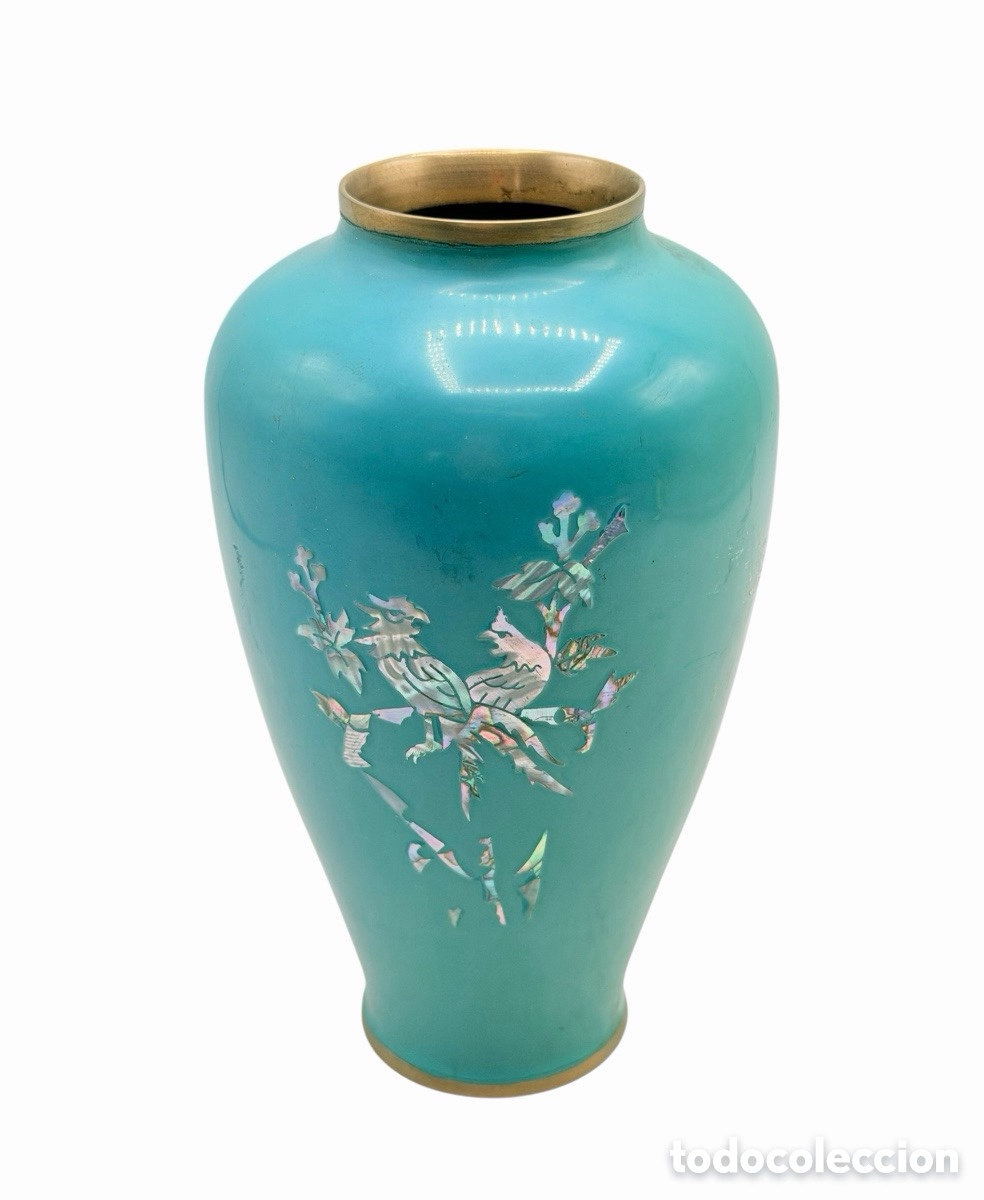 Antig&uuml;edades: Antiguo jarr&oacute;n cloisonn&eacute; japon&eacute;s - Foto 1