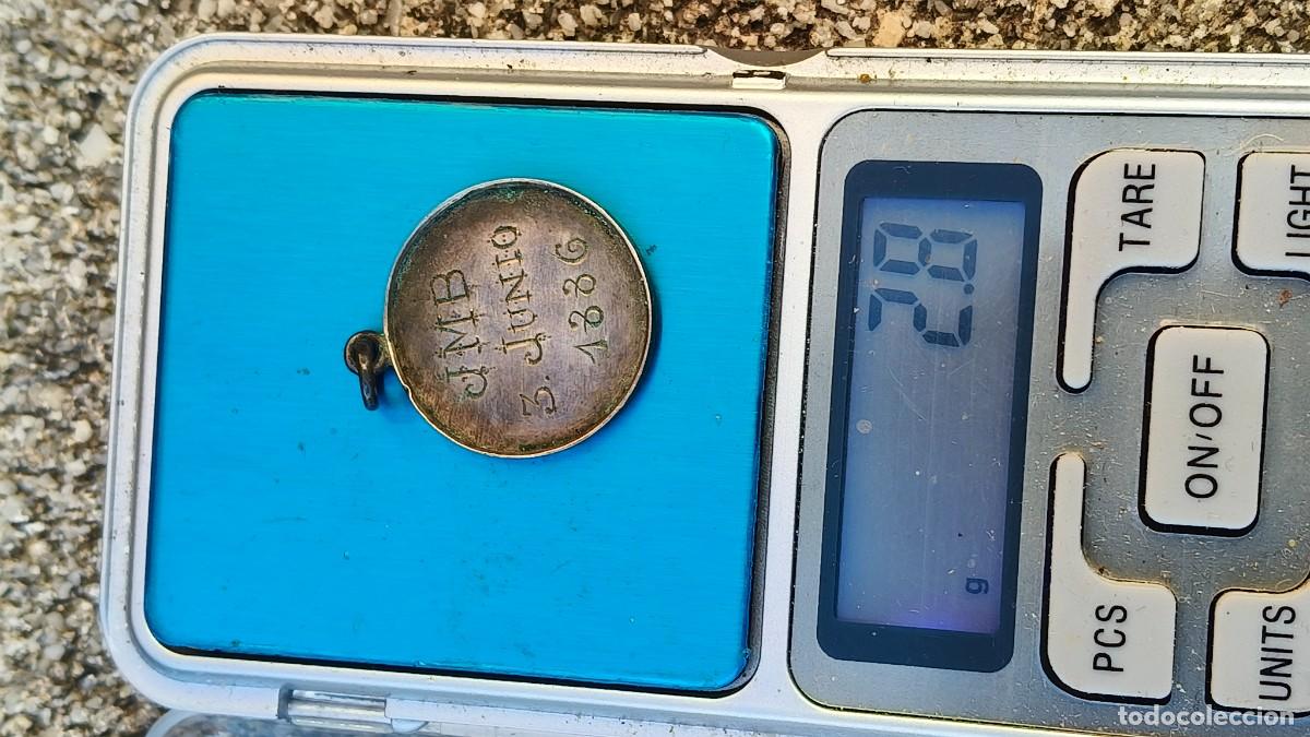 Antig&uuml;edades: M&eacute;daille argent massif 925 - Foto 2