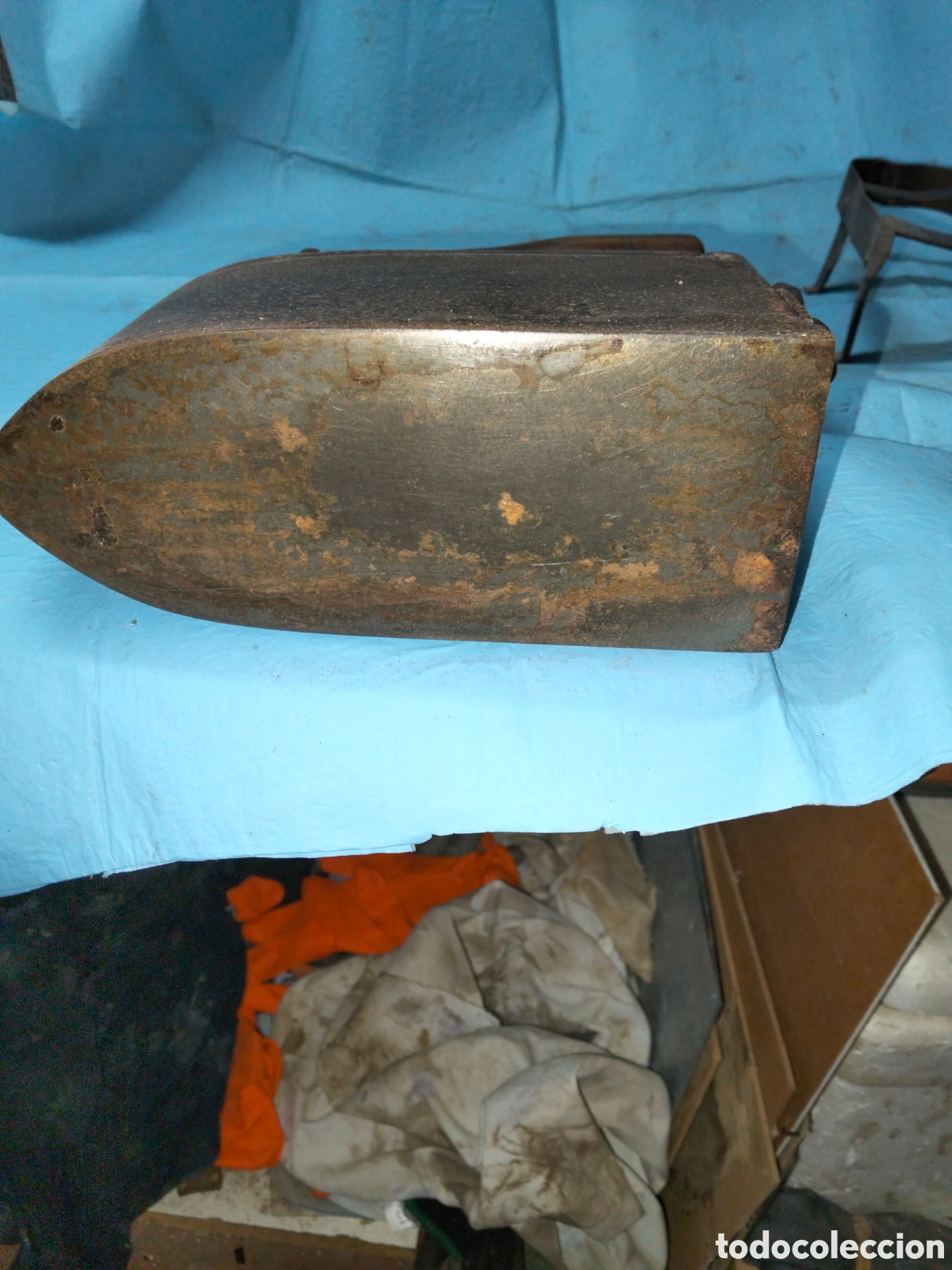 Antig&uuml;edades: ANTIGUA PLANCHA DE CARBON - Foto 9