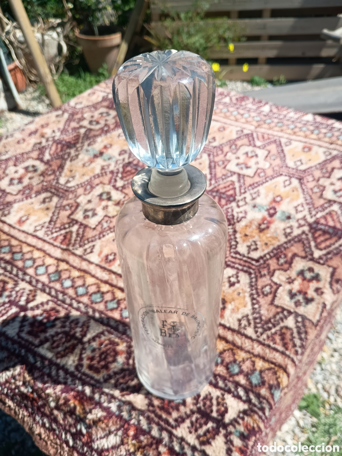 Antig&uuml;edades: Botella cuello plata baleares - Foto 1