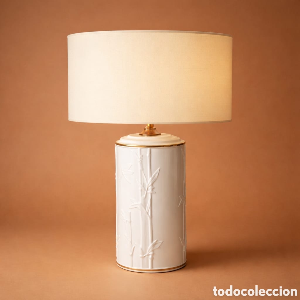 Antig&uuml;edades: Lampara cer&aacute;mica Mid Century