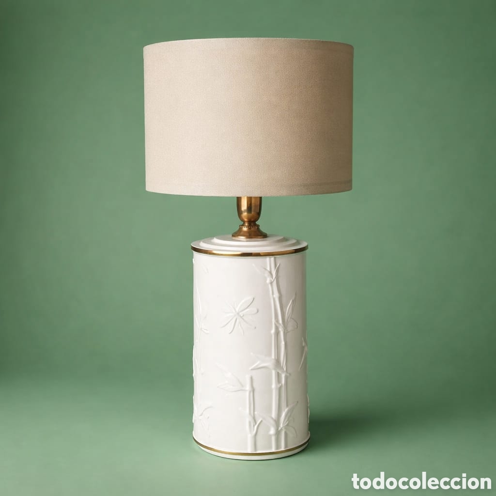 Antig&uuml;edades: Lampara cer&aacute;mica Mid Century - Foto 8