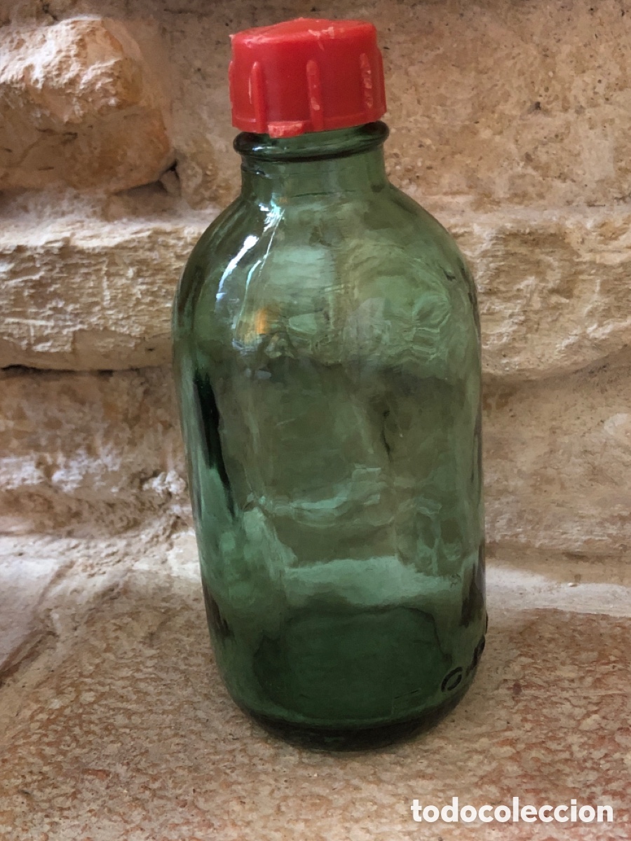 Antig&uuml;edades: Botella agua oxigenada foret - Foto 1