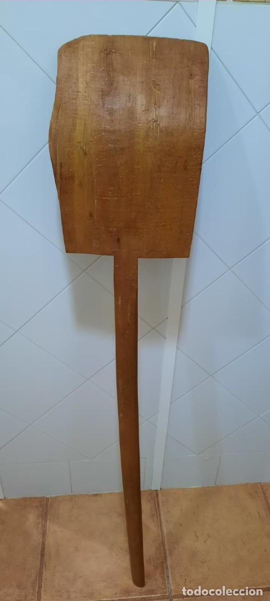 Antig&uuml;edades: ANTIGUA PALA DE MADERA - Foto 2