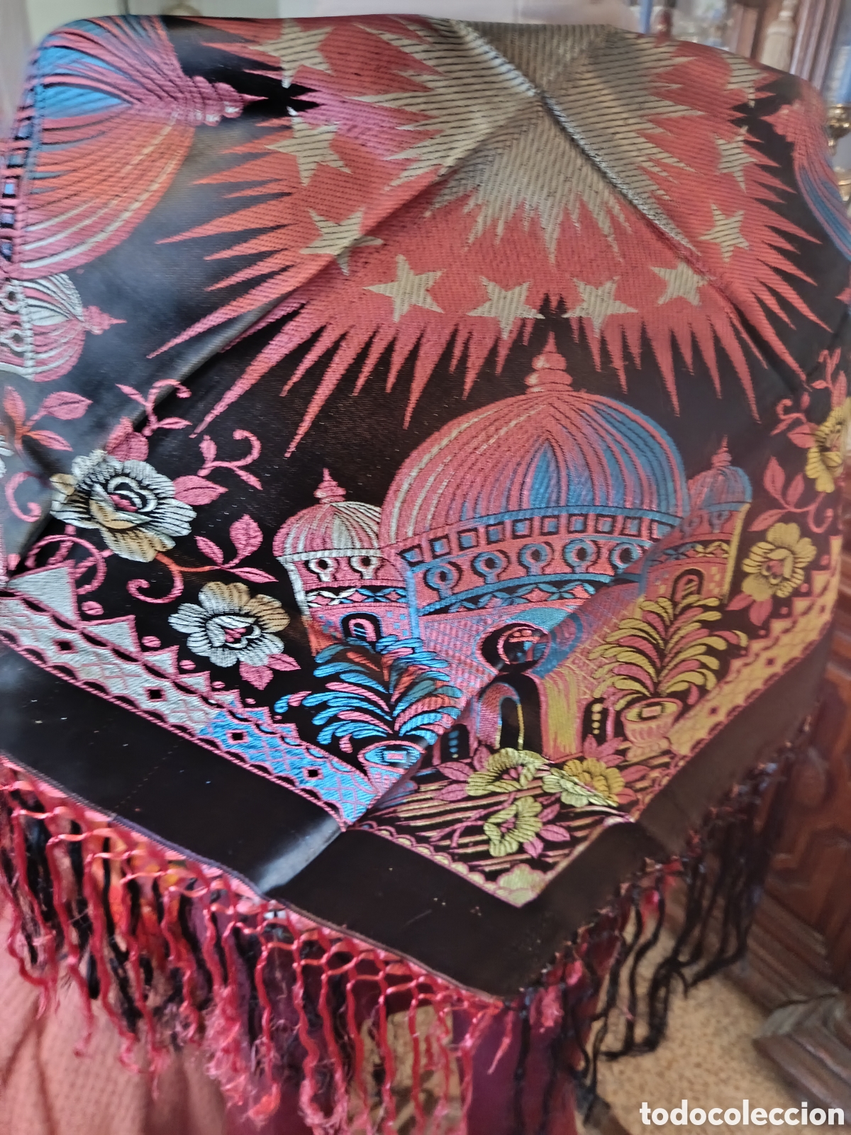 Antig&uuml;edades: Mantilla de Melilla en sedina - Foto 2