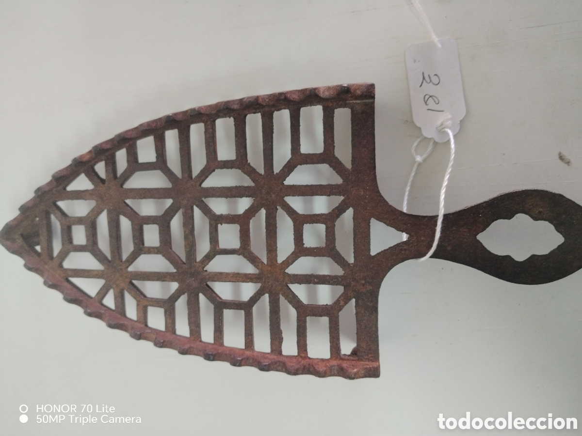 Antig&uuml;edades: Posaplanchas antiguo - Foto 2