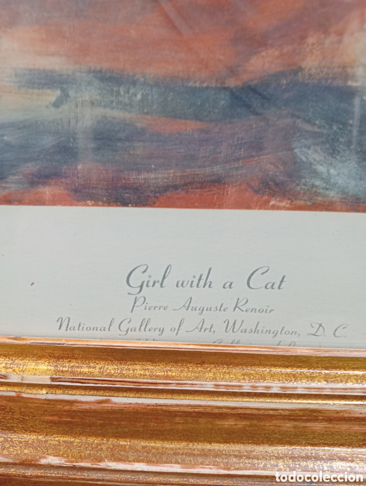 Antig&uuml;edades: Litograf&iacute;a de Renoir con marco - Foto 4
