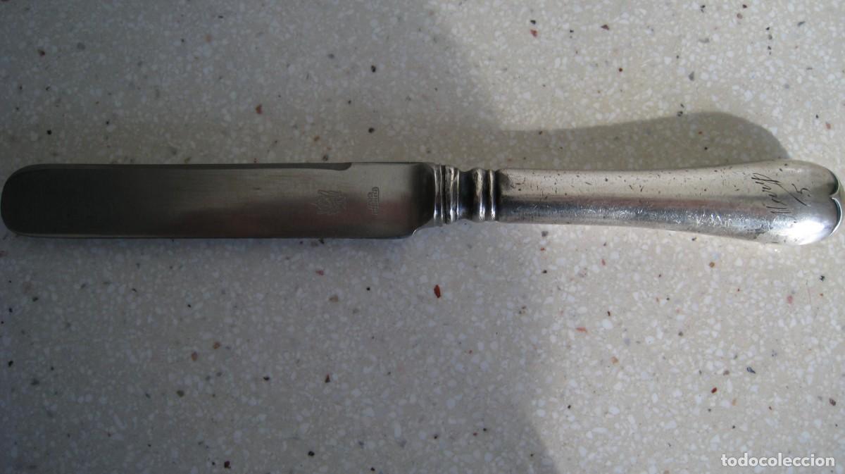 Antig&uuml;edades: ANTIGUO Y PEQUE&Ntilde;O CUCHILLO EN PLATA DE LEY - Foto 1