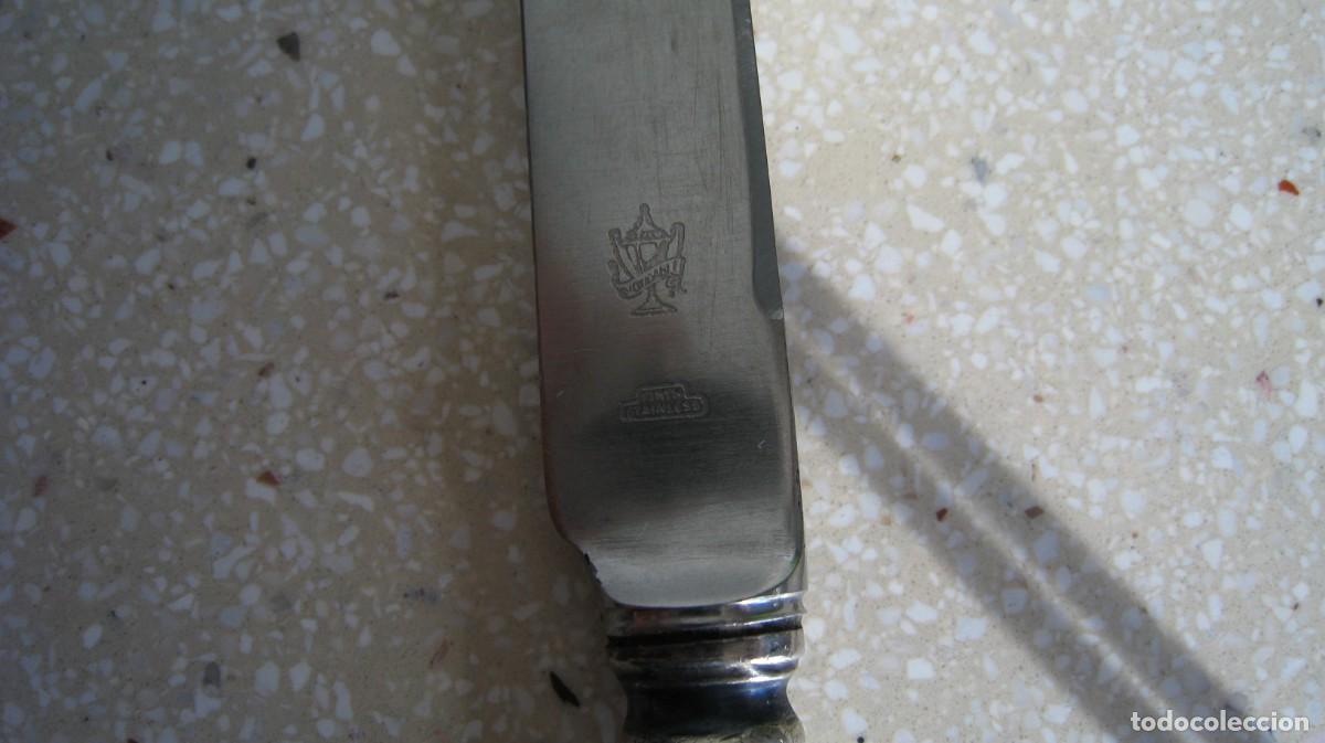 Antig&uuml;edades: ANTIGUO Y PEQUE&Ntilde;O CUCHILLO EN PLATA DE LEY - Foto 2