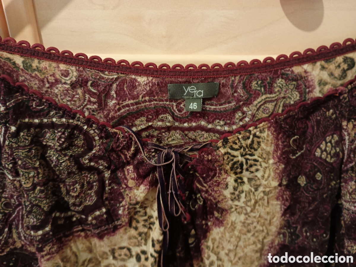 Oggetti Antichi: Blusa de mujer vintage talla L
