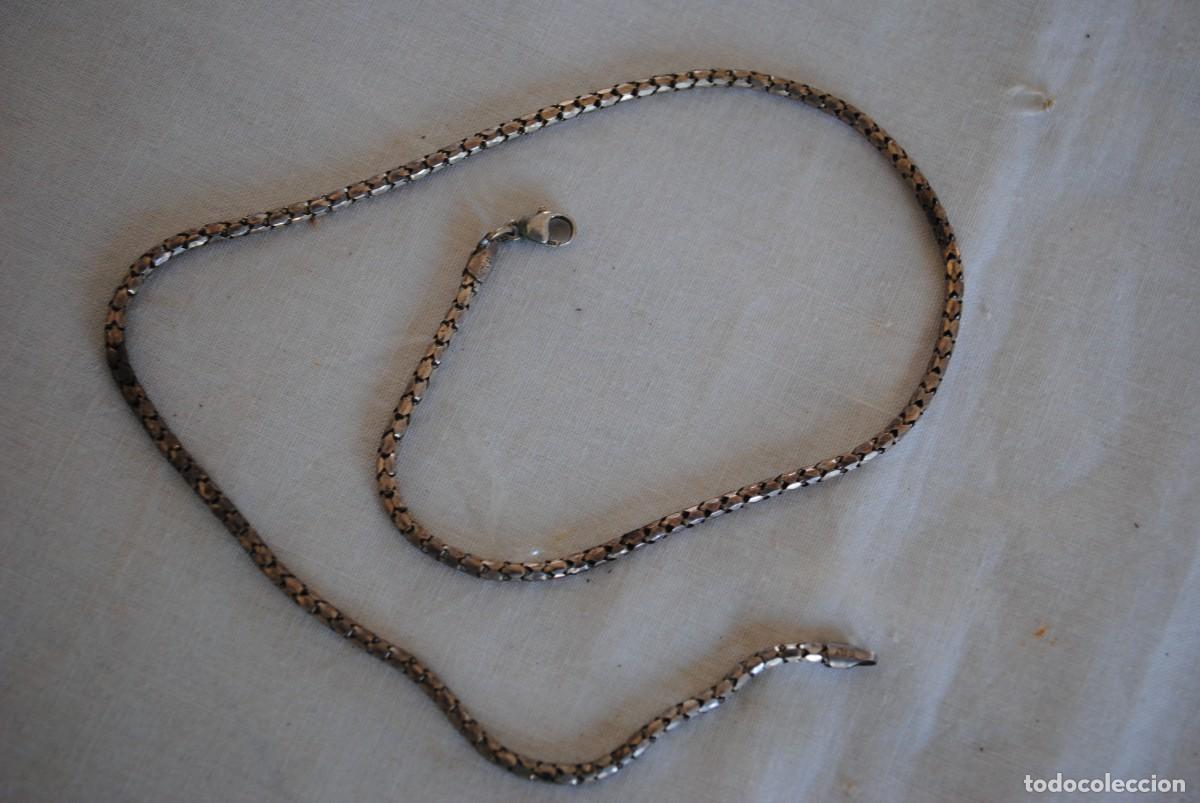 Antig&uuml;edades: GARGANTILLA ITALIANA DE PLATA - Foto 1