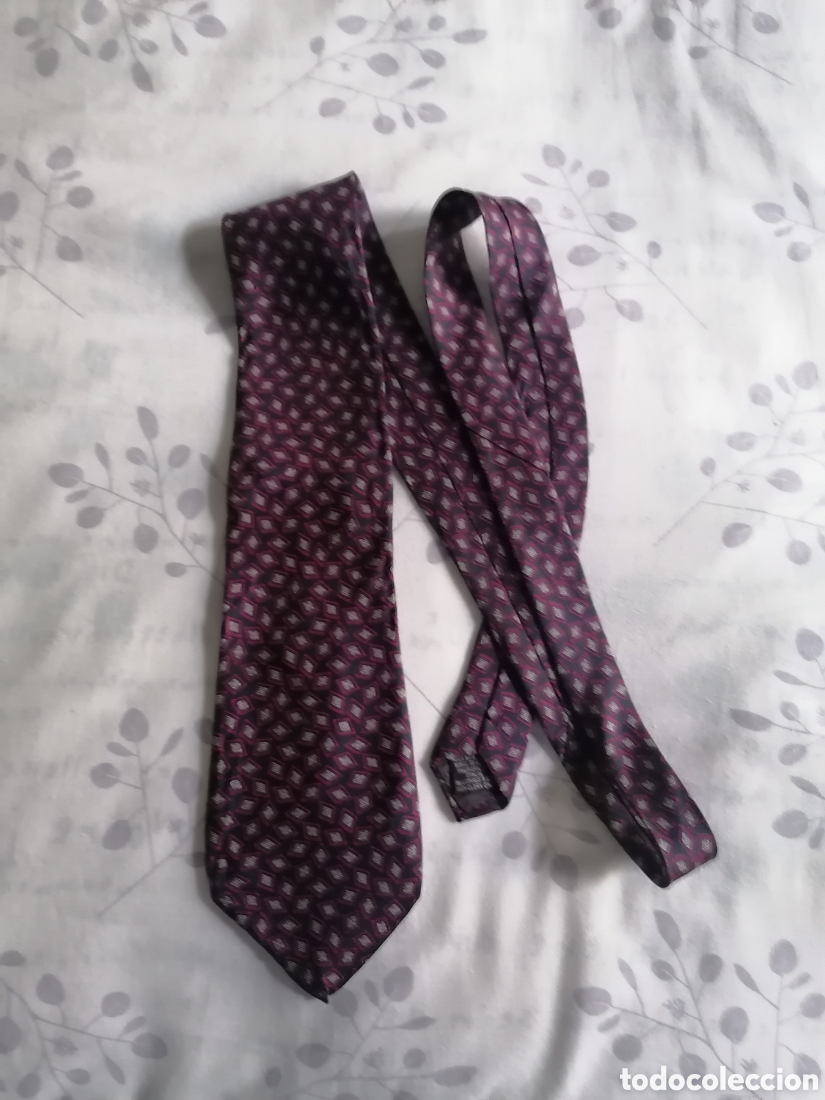 Antig&uuml;edades: Corbata de seda 100% marca Beaufort - Foto 5