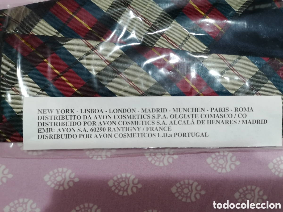 Antig&uuml;edades: Corbata de cuadros de AVON - Foto 4