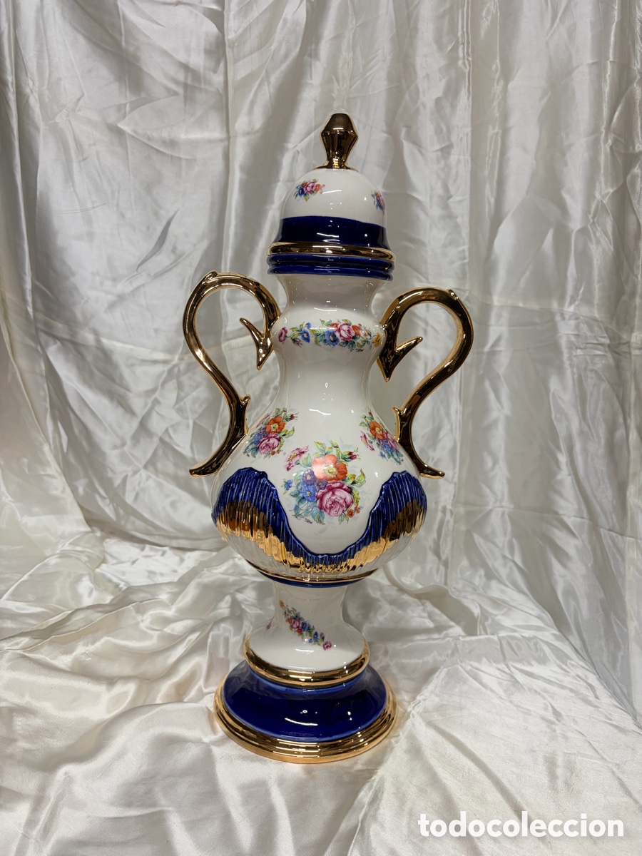Antig&uuml;edades: Gran jarr&oacute;n de porcelana 50cm - Foto 2