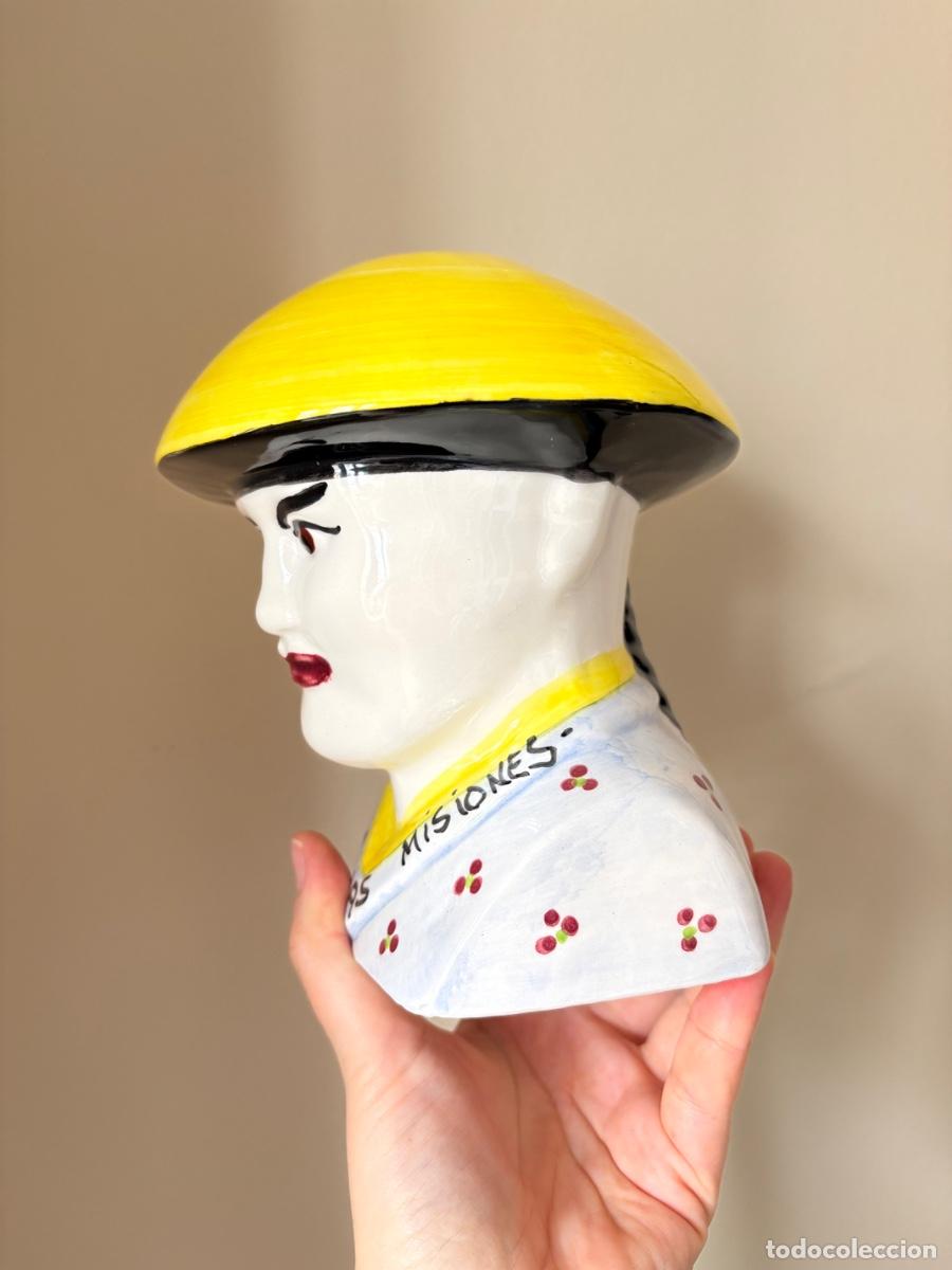 Antig&uuml;edades: Hucha del Domund. Busto chino - Foto 4