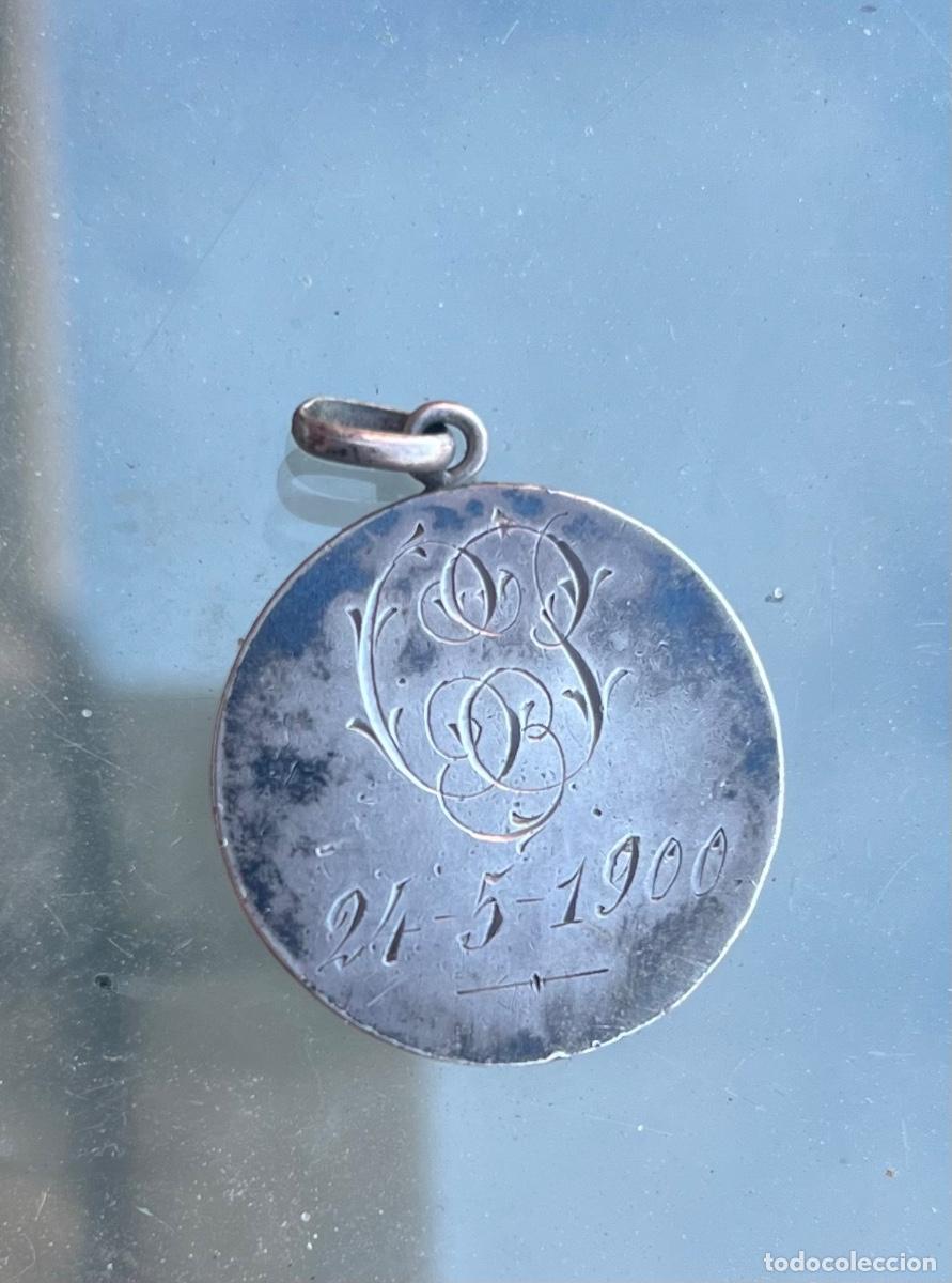 Antig&uuml;edades: Medalla de plata 1900 - Foto 2
