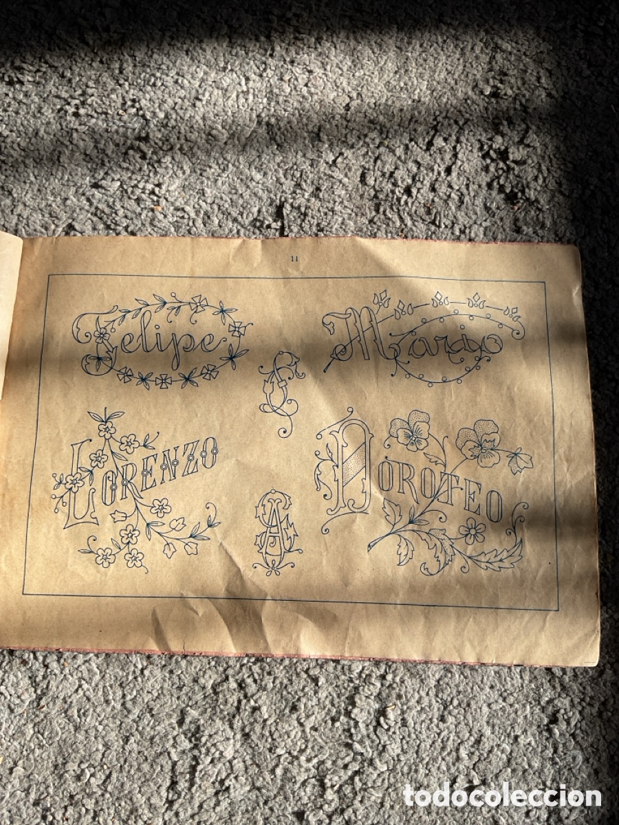 Antig&uuml;edades: La Moderna / &Agrave;lbum para bordar 37 - Foto 3