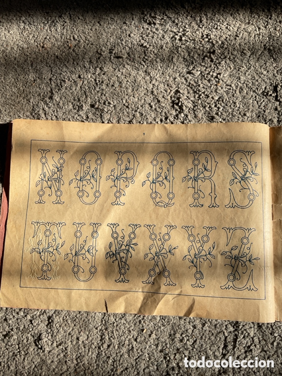 Antig&uuml;edades: La Moderna / &Agrave;lbum para bordar 37 - Foto 4