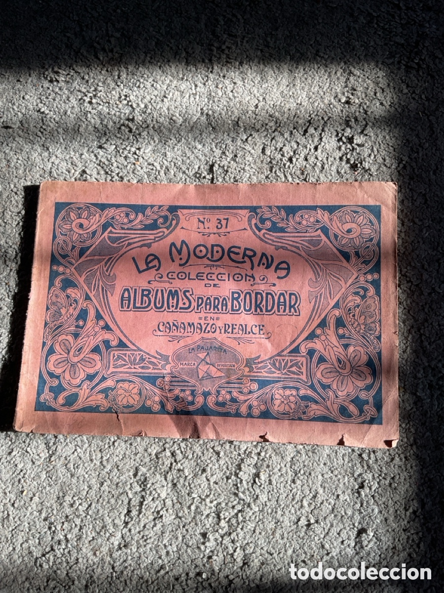Antig&uuml;edades: La Moderna / &Agrave;lbum para bordar 37 - Foto 1