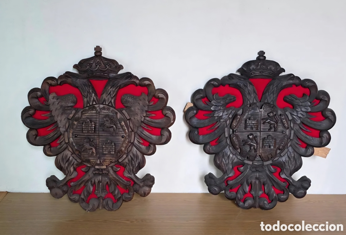 Antig&uuml;edades: Pareja escudos de Toledo - Foto 7