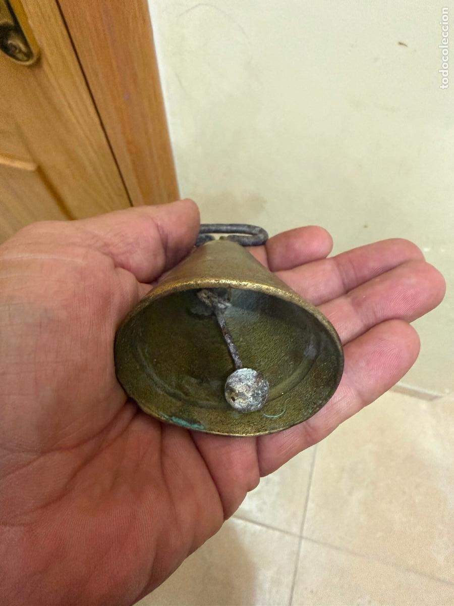 Antig&uuml;edades: Campana de bronce para ganado - Foto 2