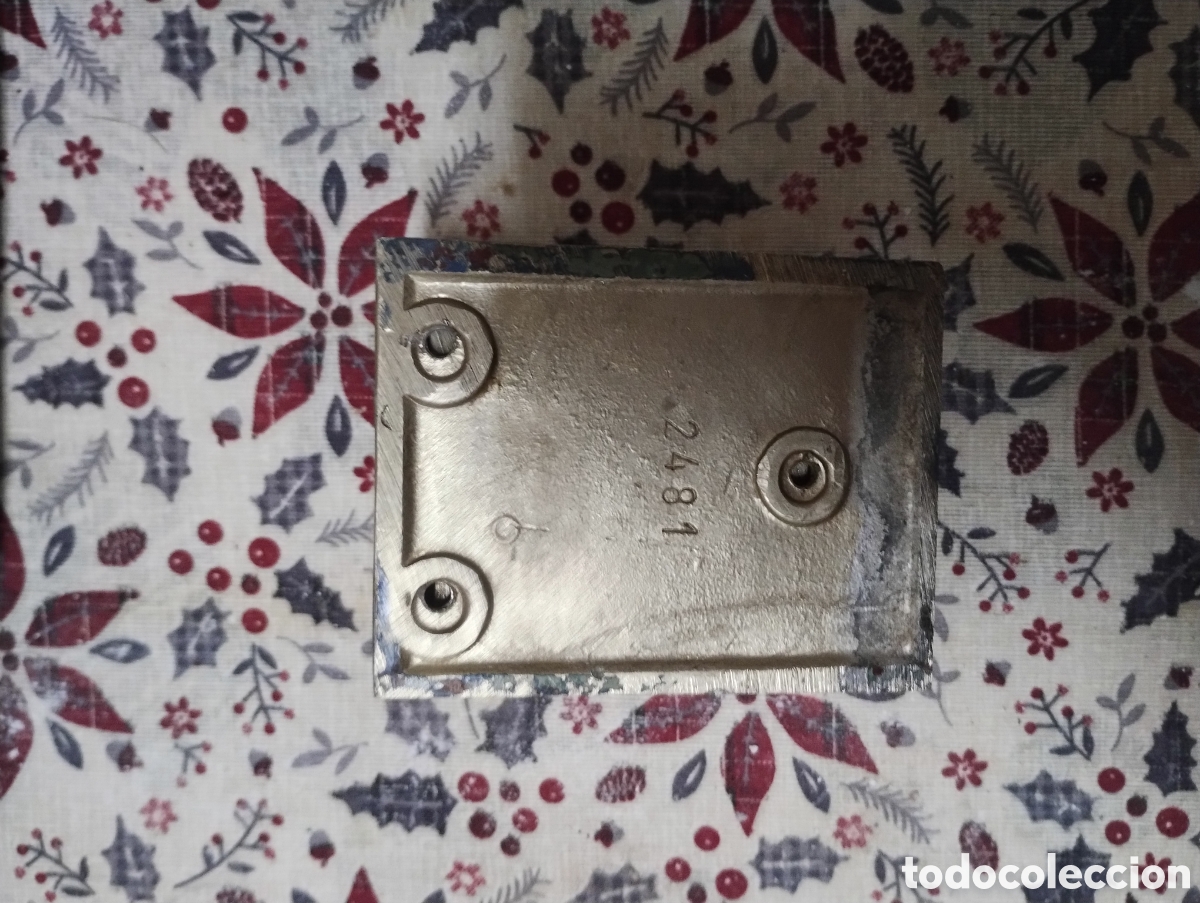 Antig&uuml;edades: Cenicero pared RENFE - Foto 4