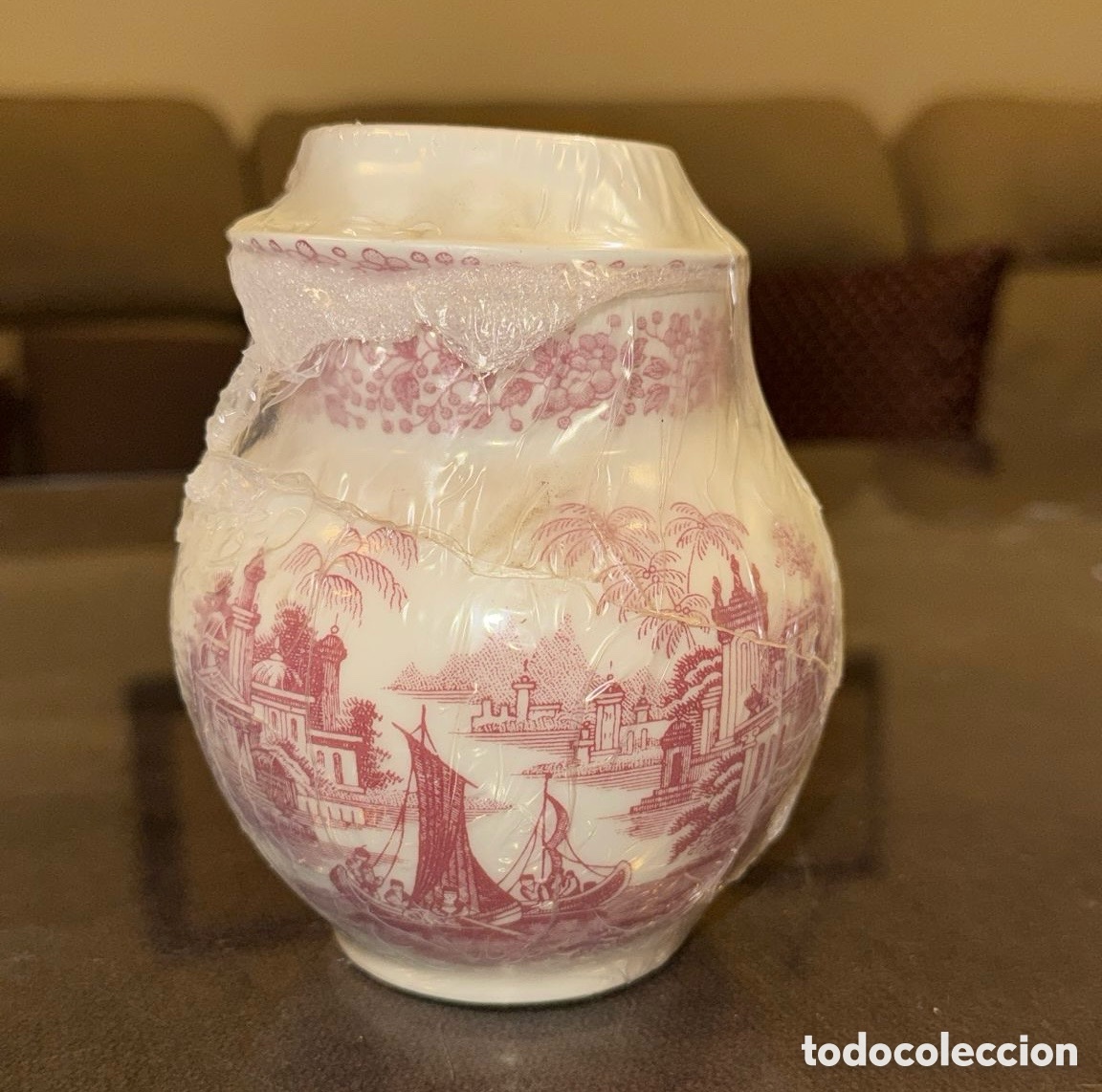 Antig&uuml;edades: Tibor peque&ntilde;o Cartuja