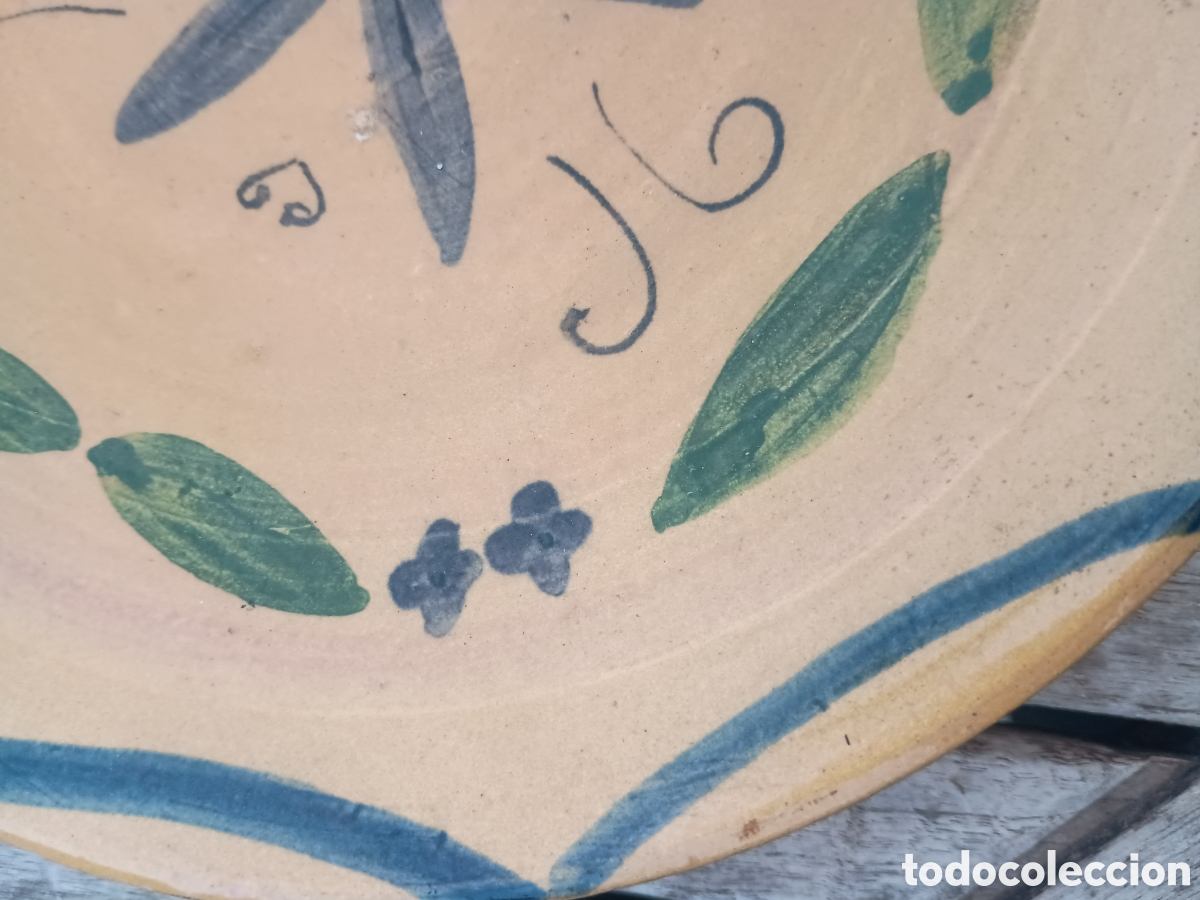 Antig&uuml;edades: Plato cer&aacute;mica para colgar - Foto 4