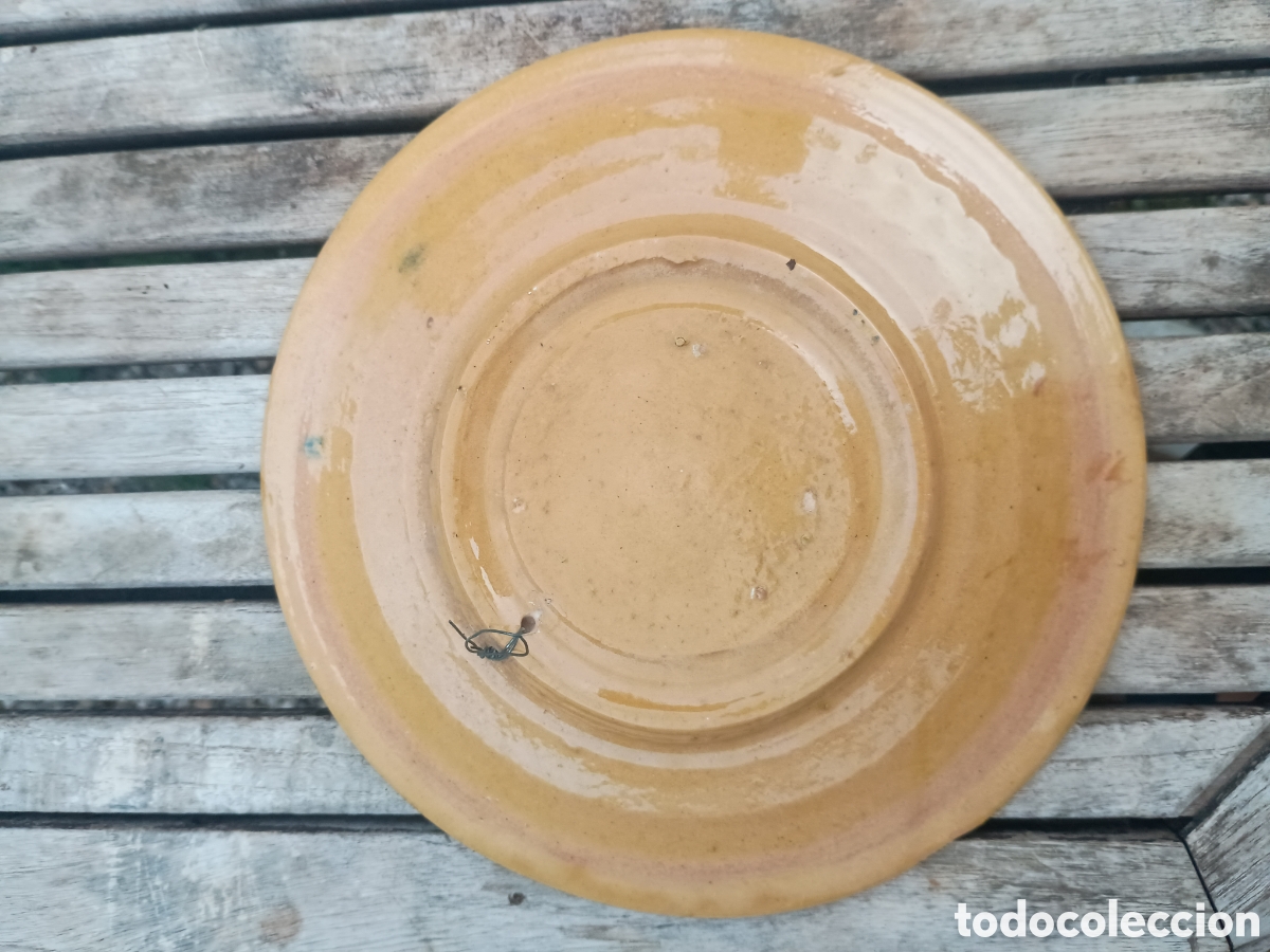Antig&uuml;edades: Plato cer&aacute;mica para colgar - Foto 5
