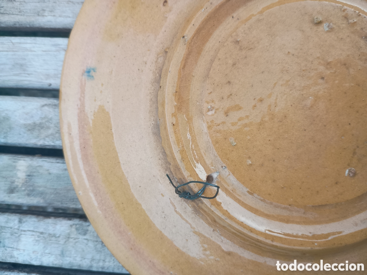 Antig&uuml;edades: Plato cer&aacute;mica para colgar - Foto 6