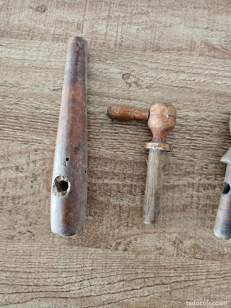 Antig&uuml;edades: Espitas de madera toneles - Foto 2