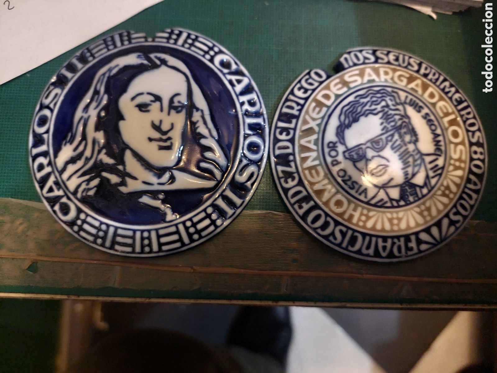 Antig&uuml;edades: MEDALLAS SARGADELOS PEQUE&Ntilde;AS RIRURA CARLOS II FRANCISCO FERN&Aacute;NDEZ DE RIEGO