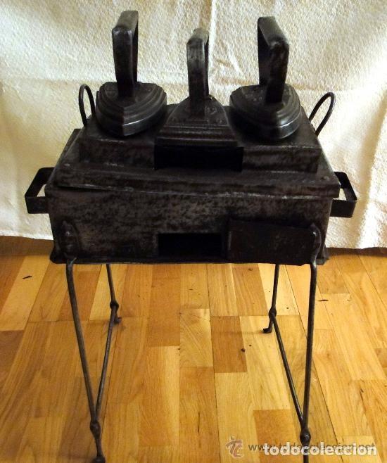 Antig&uuml;edades: CALIENTAPLANCHAS PRINCIPIOS S.XIX.